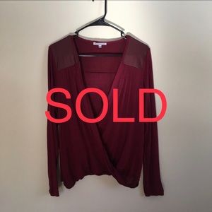 SOLD — Charlotte Russe Top